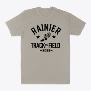 Rainier High School Track and Field Classic Dad T-Shirt