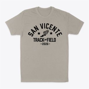 San Vicente Primary School Track and Field Classic Dad T-Shirt