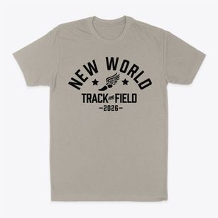 New World Montessori School Track and Field Classic Dad T-Shirt