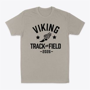 Viking Middle School Track and Field Classic Dad T-Shirt