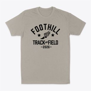 Foothill High School Track and Field Classic Dad T-Shirt