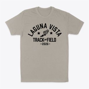 Laguna Vista Elementary School Track and Field Classic Dad T-Shirt