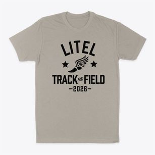 Litel Elementary School Track and Field Classic Dad T-Shirt