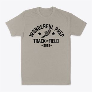 Wonderful College Prep Academy Track and Field Classic Dad T-Shirt