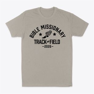 Bible Missionary School Track and Field Classic Dad T-Shirt