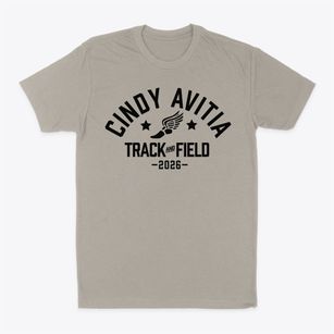 Cindy Avitia High School Track and Field Classic Dad T-Shirt