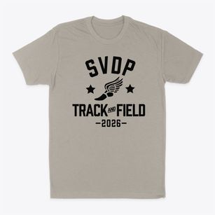 Saint Vincent De Paul School Track and Field Classic Dad T-Shirt