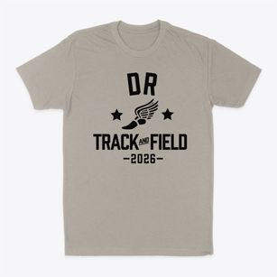 Dr Charles R Drew Alternative Elementary Track and Field Classic Dad T-Shirt