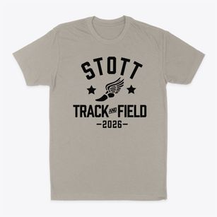 Stott Elementary School Track and Field Classic Dad T-Shirt