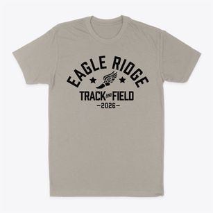 Eagle Ridge Academy Track and Field Classic Dad T-Shirt