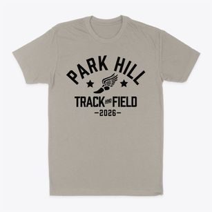 Park Hill Elementary School Track and Field Classic Dad T-Shirt