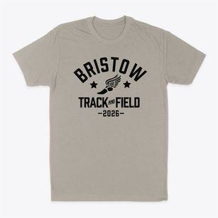Bristow Middle School Track and Field Classic Dad T-Shirt