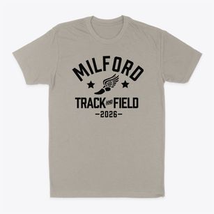 Milford High School Track and Field Classic Dad T-Shirt