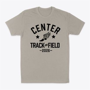 Center Academy Track and Field Classic Dad T-Shirt