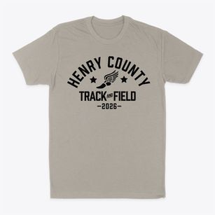 Henry County Middle School Track and Field Classic Dad T-Shirt