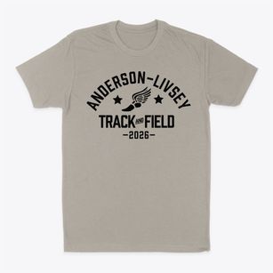 Anderson-livsey Elementary School Track and Field Classic Dad T-Shirt