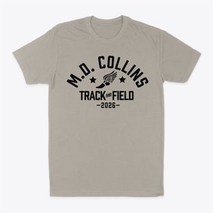 M.d. Collins High School Track and Field Classic Dad T-Shirt