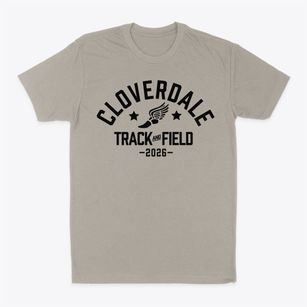 Cloverdale Elementary School Track and Field Classic Dad T-Shirt