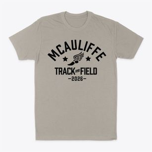 Mcauliffe Elementary School Track and Field Classic Dad T-Shirt