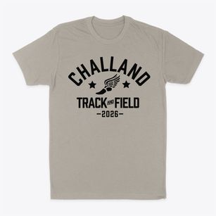Challand Middle School Track and Field Classic Dad T-Shirt