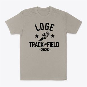 Loge Elementary School Track and Field Classic Dad T-Shirt