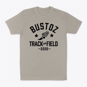 Bustoz Elementary School Track and Field Classic Dad T-Shirt