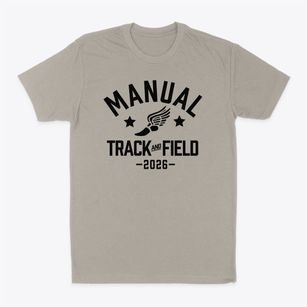 Manual High School Track and Field Classic Dad T-Shirt