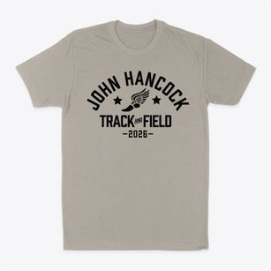 John Hancock Academy Track and Field Classic Dad T-Shirt