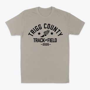 Trigg County High School Track and Field Classic Dad T-Shirt