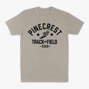 Pinecrest Elementary-middle School Track and Field Classic Dad T-Shirt