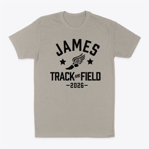 James Fitzgerald Elementary School Track and Field Classic Dad T-Shirt