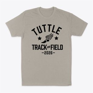 Tuttle Contemporary School Track and Field Classic Dad T-Shirt