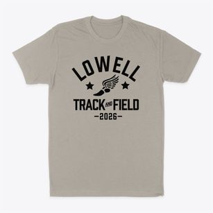 Lowell Elementary School Track and Field Classic Dad T-Shirt