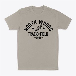North Woods High School Track and Field Classic Dad T-Shirt