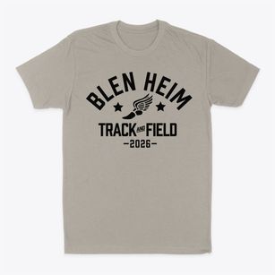 Blen Heim Elementary Track and Field Classic Dad T-Shirt