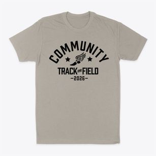 Community High School Track and Field Classic Dad T-Shirt