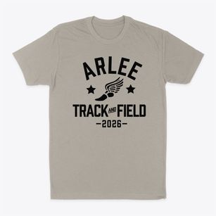 Arlee Middle School Track and Field Classic Dad T-Shirt