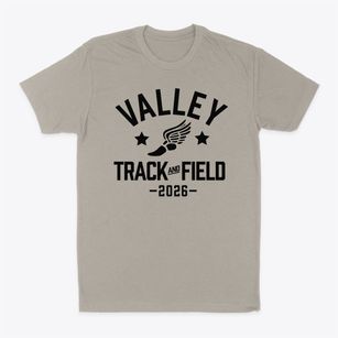 Valley High School Track and Field Classic Dad T-Shirt
