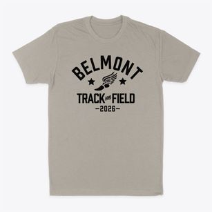 Belmont Elementary School Track and Field Classic Dad T-Shirt