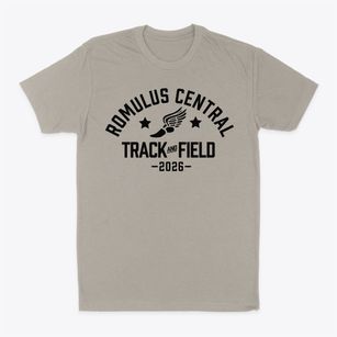 Romulus Central School Track and Field Classic Dad T-Shirt