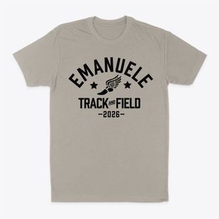 Emanuele Elementary School Track and Field Classic Dad T-Shirt