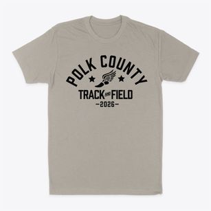Polk County High School Track and Field Classic Dad T-Shirt