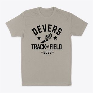 Devers Elementary School Track and Field Classic Dad T-Shirt