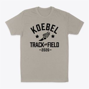 Koebel Elementary School Track and Field Classic Dad T-Shirt