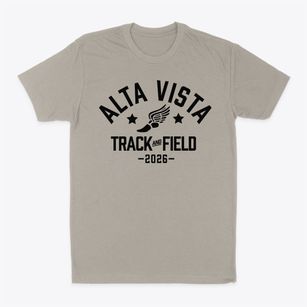 Alta Vista Elementary School Track and Field Classic Dad T-Shirt