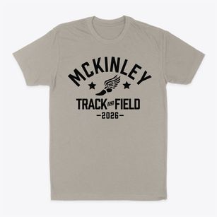 Mckinley Kindergarten Center Track and Field Classic Dad T-Shirt