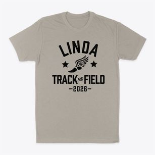 Linda Elementary School Track and Field Classic Dad T-Shirt