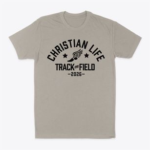 Christian Life School Track and Field Classic Dad T-Shirt