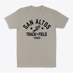 San Altos Elementary School Track and Field Classic Dad T-Shirt