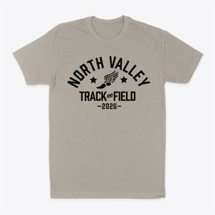 North Valley School Track and Field Classic Dad T-Shirt